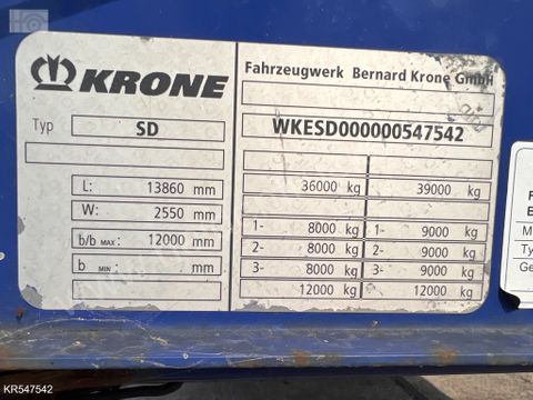 Krone SD Mega Liner | 3x BPW Assen | Van der Heiden Trucks [3]