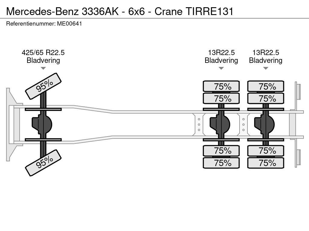 Mercedes-Benz 3336AK - 6x6 - Crane TIRRE131 | CAB Trucks [18]