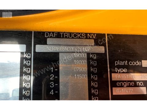 DAF 65 180ATi TowTruck | Crane | Falkom | APK | Van der Heiden Trucks [11]