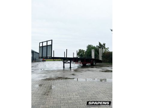 Jumbo 1 assige trailer  machinetransporter  dieplader | Spapens Machinehandel [1]