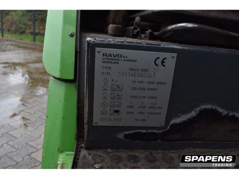 Ravo Veegmachine 5002 | Spapens Machinehandel [15]