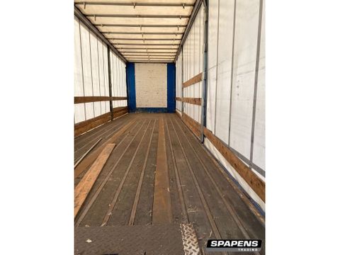 Pacton TBD122 City zeil trailer met laadklep | Spapens Machinehandel [10]