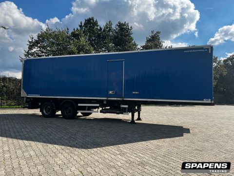 Samro Gesloten 2 assige trailer met laadklep | Spapens Machinehandel [2]
