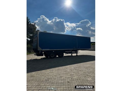 Samro Gesloten 2 assige trailer met laadklep | Spapens Machinehandel [21]