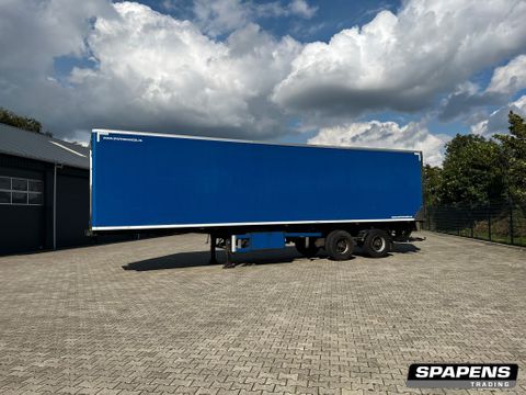 Samro Gesloten 2 assige trailer met laadklep | Spapens Machinehandel [7]