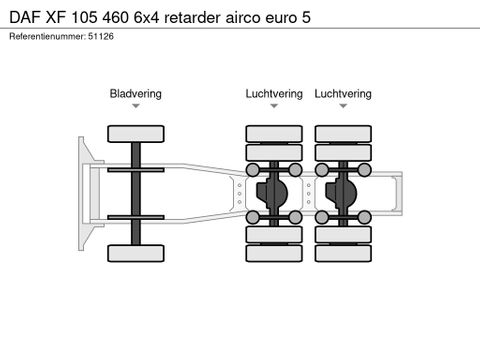 DAF XF 105 460  6x4 retarder airco euro 5 | MD Trucks [9]