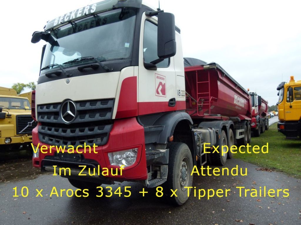 Mercedes-Benz 6x6 + Tipper trailers Langendorf, Meiller, Galtrailer etc. /// ALL UNITS SOLD | CAB Trucks [2]