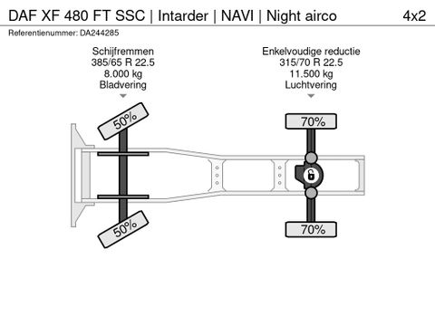 DAF XF 480 FT SSC | Intarder | NAVI | Night airco | Van der Heiden Trucks [23]