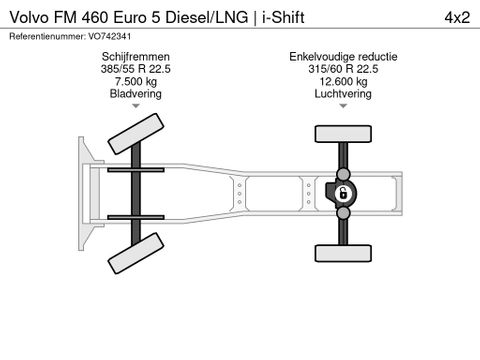 Volvo FM 460 Euro 5 Diesel/LNG | i-Shift | Van der Heiden Trucks [23]
