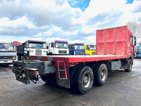 DAF 95-430XF SPACECAB 6x4 FULL STEEL WITH OPEN BODY (EURO 3 / 9.000 KG. FRONT AXLE / FULL STEEL SUSPENSION / REDUCTION AXLES / ZF16 MANUAL GEARBOX / AIRCONDITIONING) | Engel Trucks B.V. [3]