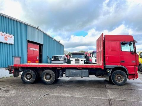 DAF 95-430XF SPACECAB 6x4 FULL STEEL WITH OPEN BODY (EURO 3 / 9.000 KG. FRONT AXLE / FULL STEEL SUSPENSION / REDUCTION AXLES / ZF16 MANUAL GEARBOX / AIRCONDITIONING) | Engel Trucks B.V. [4]