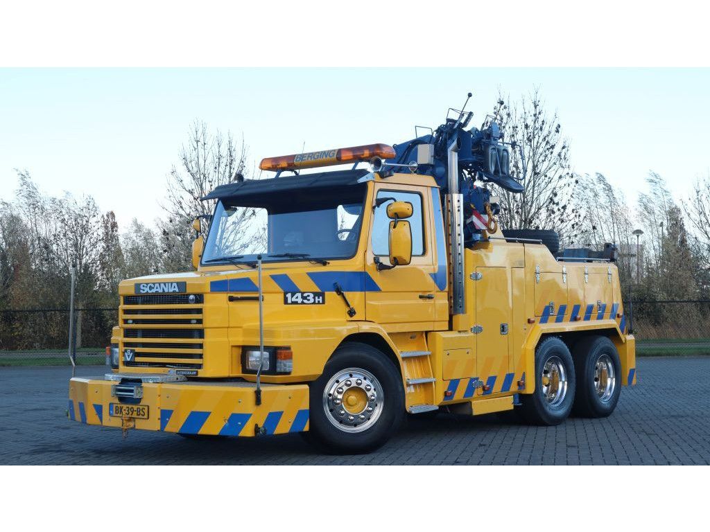 Scania
T112.340 6X2 RECOVERY ABSCHLEPP DEPANNAGE  HIAB 270AW | Hulleman Trucks [1]