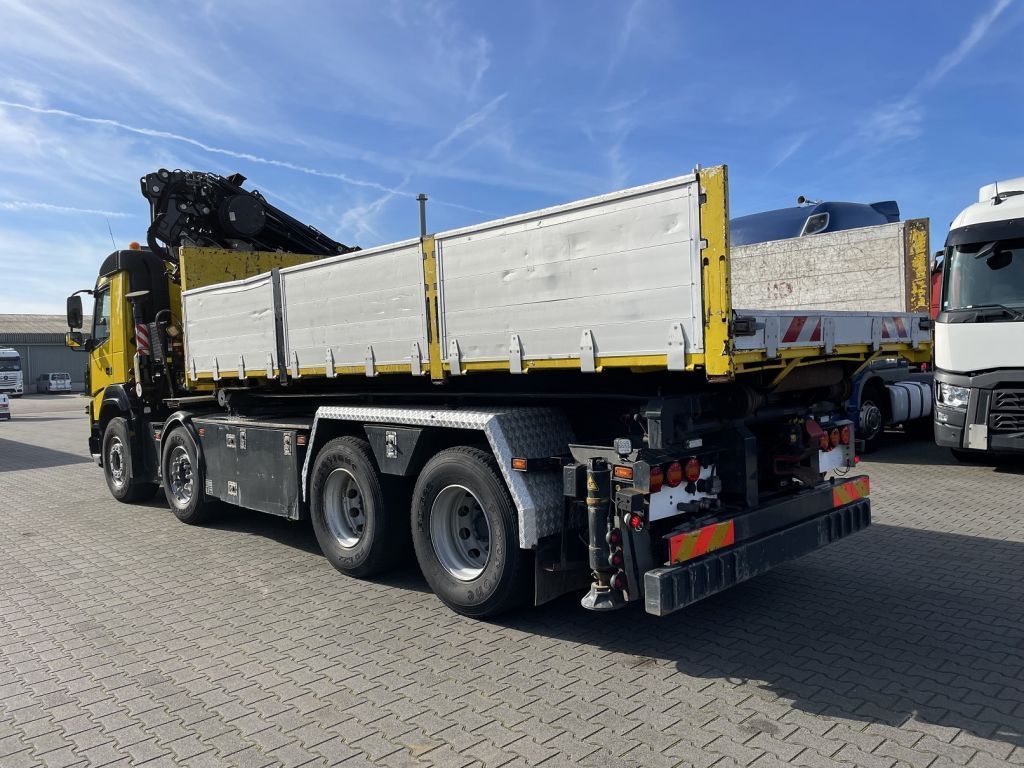 Volvo FMX 500 8X4 Euro 6 Fassi F485 + Fly Jib mobile crane for