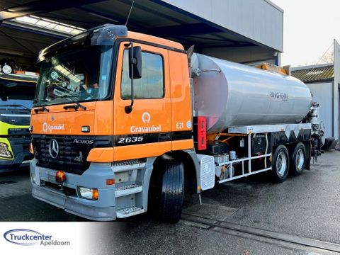 Mercedes-Benz V6 Euro 2, 6x4 Steel springs, Manuel, 12000 Liter bitumen | Truckcenter Apeldoorn [3]