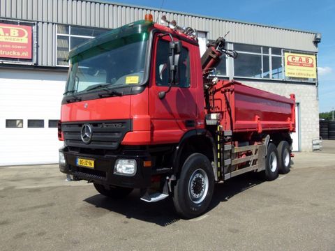 Mercedes-Benz 3336 AK 6x6 - 3 Identical trucks - Low mileage 641-644 SOLD SOLD | CAB Trucks [4]