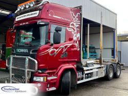 Scania R730 V8 6x4, Euro 6, Retarder, Craneframe, Bullbas, Topline, Truckcenter Apeldoorn