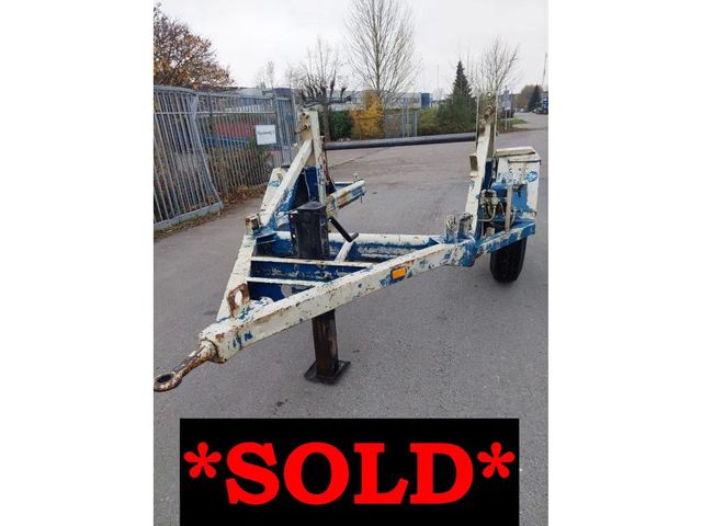 Venrooij Enkel as Haspelwagen T: 6.000 kg - Breedte: 154 cm - DIN: 40 mm *SOLD* | JvD Aanhangwagens & Trailers [1]