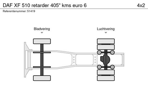 DAF XF 510 retarder  405" kms   euro 6 | MD Trucks [15]