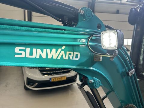 Sunward SWE20F Graafmachine Nieuw 3 Bakken Snelwissel + Extra functie Uit Voorraad Leverbaar | Van Nierop BV [8]