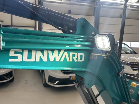 Sunward SWE18UF Graafmachine Nieuw 3 Bakken Snelwissel + Extra functie Uit Voorraad Leverbaar | Van Nierop BV [21]