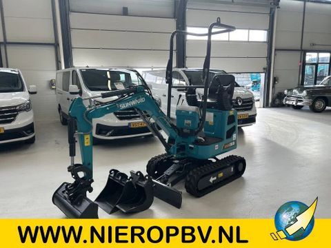 Sunward SWE08B Graafmachine Nieuw Joysticks 3 Bakken Extra functie Uit Voorraad Leverbaar | Van Nierop BV [1]