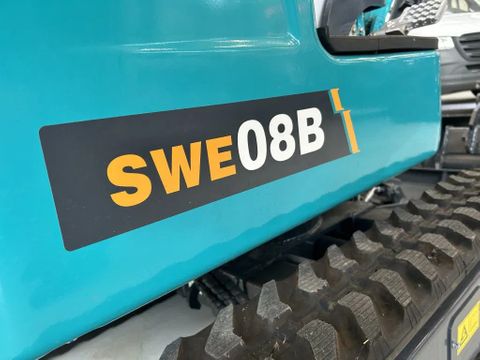 Sunward SWE08B Graafmachine Nieuw Joysticks 3 Bakken Extra functie Uit Voorraad Leverbaar | Van Nierop BV [10]