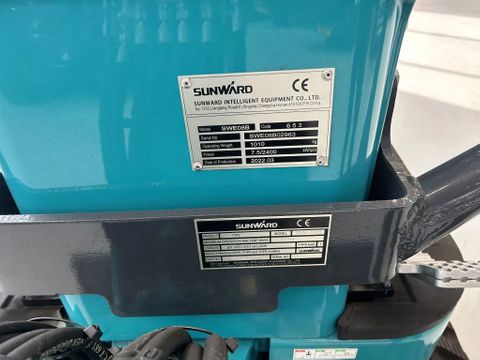 Sunward SWE08B Graafmachine Nieuw Joysticks 3 Bakken Extra functie Uit Voorraad Leverbaar | Van Nierop BV [6]