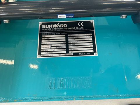 Sunward SWSL 0607DC Compacte Schaar Hoogwerker Nieuw Electrisch 6.5M WERKHOOGTE | Van Nierop BV [13]