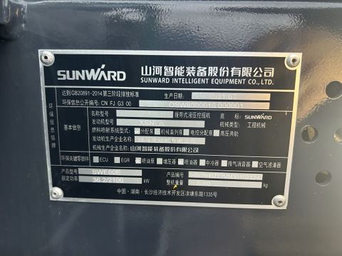 Sunward SWE60E Graafmachine Airco Yammar motor Nieuw/Ongebruikt | Van Nierop BV [19]