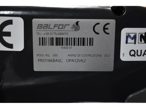 Balfor Demo kliever Pro 16 VK 650 SB Road | Spapens Machinehandel [4]
