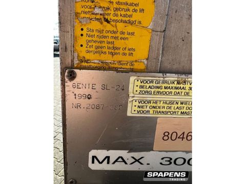 Genie SL-24 materiaallift | Spapens Machinehandel [9]