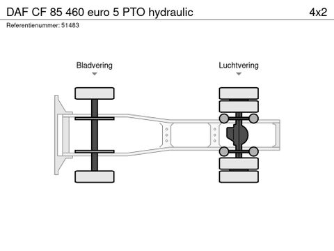 DAF CF 85 460 euro 5  PTO hydraulic | MD Trucks [12]