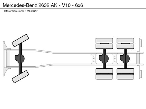 Mercedes-Benz 2632 AK - V10 - 6x6 | CAB Trucks [14]