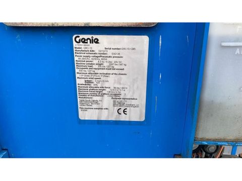 Genie
GRC-12 | 5.6 M | 227 KG | Hulleman Trucks [16]