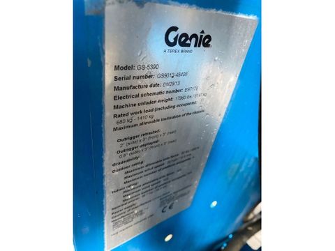 Genie
GS-5390 RT | 220V | 18 METER | Hulleman Trucks [14]
