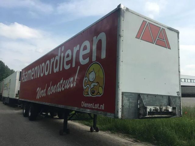 Groenewegen DRO 12 20, 2 As Oplegger Gesloten, OD-87-KD *SOLD* | JvD Aanhangwagens & Trailers [4]