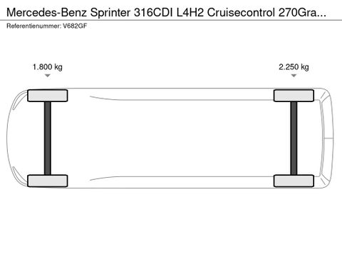 Mercedes-Benz 316CDI L4H2 Cruisecontrol 270Graden Deuren | Van Nierop BV [15]