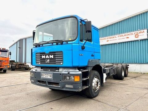 MAN DFC 6x4 SLEEPERCAB FULL STEEL CHASSIS (ZF16 MANUAL GEARBOX / FULL STEEL SUSPENSION / REDUCTION AXLES / AIRCONDITIONING) | Engel Trucks B.V. [video]