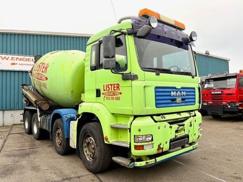MAN 35.410BB (ONLY 246.500 KM!!) 8x4 FULL STEEL 10M3 CONCRETE MIXER (ZF16 MANUAL GEARBOX / REDUCTION AXLES / FULL STEEL SUSPENSION / AIRCONDITIONING) | Engel Trucks B.V. [2]