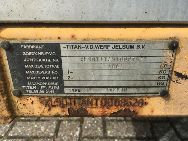 Titan TA3500 2 As Autotransporter, WP-58-SF | JvD Aanhangwagens & Trailers [12]