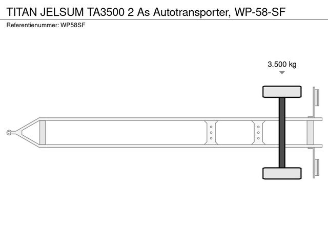 Titan TA3500 2 As Autotransporter, WP-58-SF | JvD Aanhangwagens & Trailers [13]