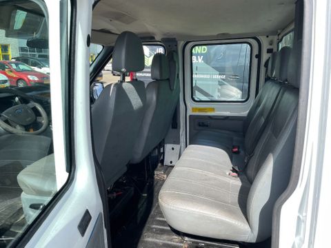 Ford 2.2TDCI Dubbelcabine 5+1 Pers Openlaadbak Trekhaak En Hiab 022T Kraan | Van Nierop BV [10]