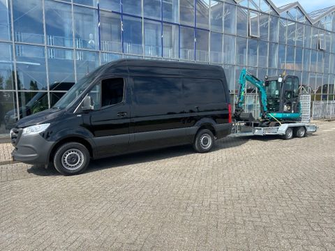 Mercedes-Benz 317CDI L2H2 COMBINATIE DEAL! Auto+Kraan+Aanhangwagen Nieuw Direct leverbaar | Van Nierop BV [4]