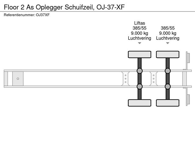 Floor 2 As Oplegger Schuifzeil, OJ-37-XF | JvD Aanhangwagens & Trailers [18]