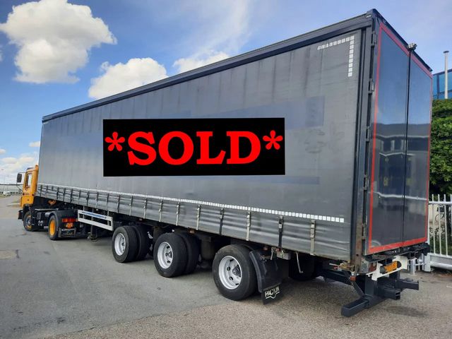 Pacton TPD. 342 - 3 As Oplegger Schuifzeil, OJ-71-JS T.b.v. Stalling & Opslag. *SOLD* | JvD Aanhangwagens & Trailers [1]