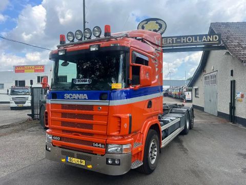 Scania V 8 144.460 MANUAL GEAR RESERVED GERESERVEERD | CAB Trucks [3]