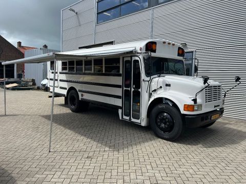 Navistar int. corp. Amerikaanse Schoolbus 8+1 Persoon C Rijbewijs Automaat Airco Omvormer Stand kachel | Van Nierop BV [2]