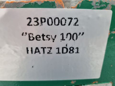 Hidrostal Hidrostal ''Betsy'' Waterpomp 100GG + Hatz 1D81Z |  Van Tongeren Trading BV [6]