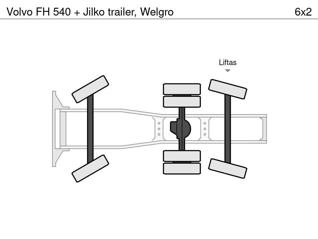 Volvo + Jilko trailer, Welgro | Truckcenter Apeldoorn [8]