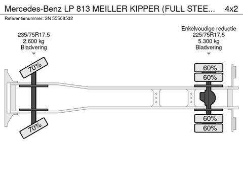 Mercedes-Benz MEILLER KIPPER (FULL STEEL SUSPENSION / POWERSTEERING / P.T.O.) | Engel Trucks B.V. [14]